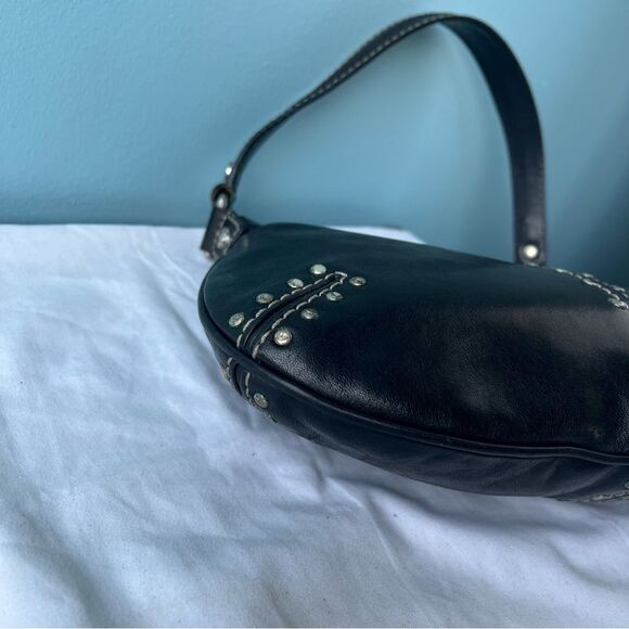 MICHAEL KORS Studded Astor Hobo Baguette Mini Bag Hamilton Hampton SoHo - Picture 10 of 12